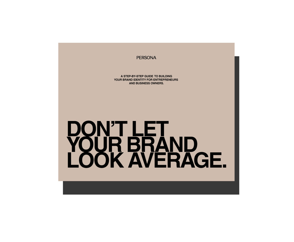 Don't Let Your Brand Look Average Digital Book.